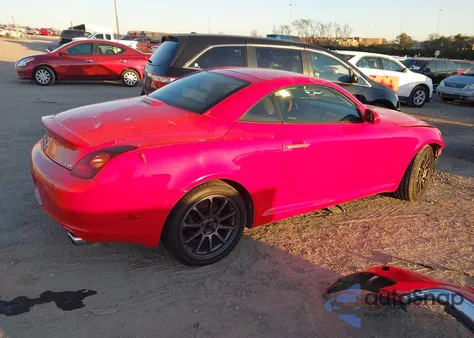 2002 Lexus Sc 430 from USA, damaged, VIN JTHFN48Y920021170